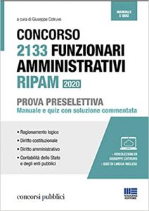 Concorso 2133 Funzionari Amministrativi Ripam. Prova Preselettiva pdf
